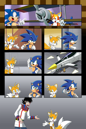 Sonic Eggs Issue 1 Page 12 - Written by Shigamado
